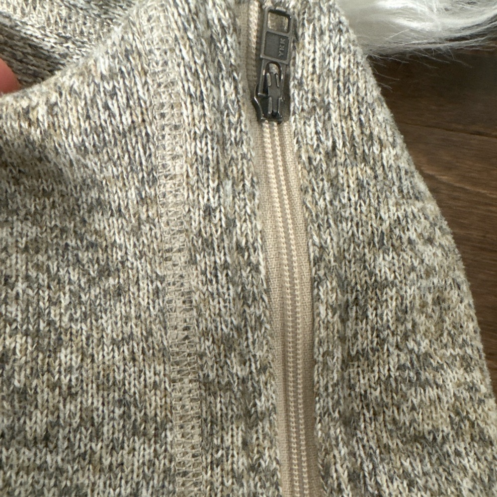 Patagonia Women's Better Sweater 1/4 Zip Fleece Pullover, Pelican, Size Small - Picture 5 of 8
